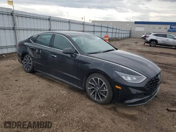 2020 Hyundai Sonata SEL Plus z VIN 5NPEJ4J26LH037930, wystawiony jako Copart lot #81085955 z przebiegiem 45 254 mil mil oraz Szkoda całkowita • Salvage title. Historia ofert i sprzedaży dostępna na DreamBid. Obrazek 4.