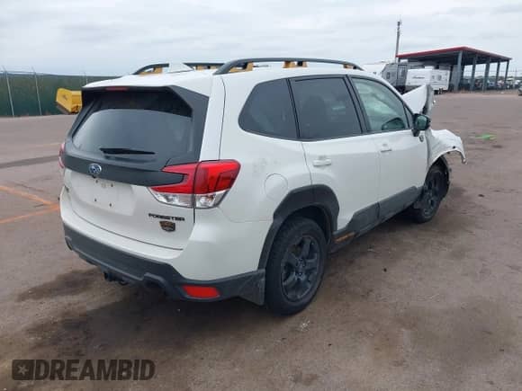 2023 Subaru Forester Wilderness with VIN JF2SKALC8PH526968, listed as a IAAI auction lot 43252036 with 36,500 mi miles and . Bid and sale history available at DreamBid. Image 4.