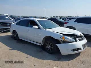 2012 Chevrolet Impala LTZ with VIN 2G1WC5E34C1168128, listed as a IAAI auction lot 43263945 with 230,688 mi miles and . Bid and sale history available at DreamBid. Image 1.