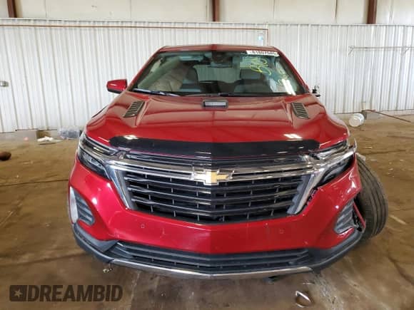 2022 Chevrolet Equinox LT with VIN 2GNAXUEV9N6108912, listed as a Copart auction lot 81807045 with Not provided miles and Non repairable. Bid and sale history available at DreamBid. Image 5.