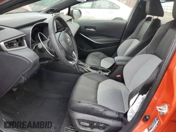 2025 Toyota Corolla XSE with VIN JTNC4MBE6S3233735, listed as a Copart auction lot 57601165 with 6,375 mi miles and Salvage title. Bid and sale history available at DreamBid. Image 7.