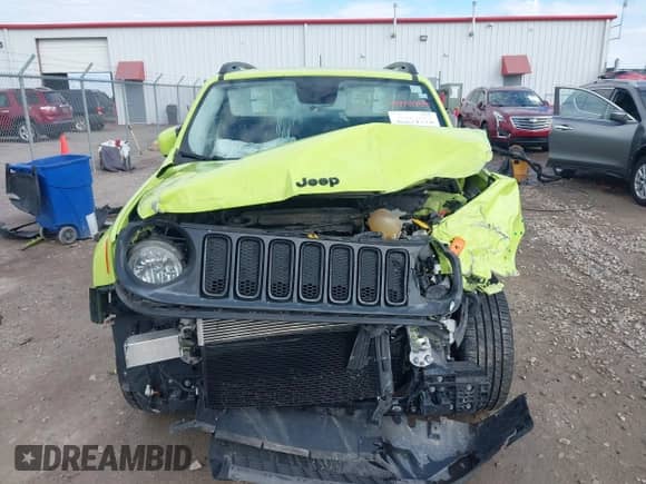 2017 Jeep Renegade Latitude with VIN ZACCJBBB0HPF28681, listed as a IAAI auction lot 43391798 with Not provided miles and . Bid and sale history available at DreamBid. Image 13.