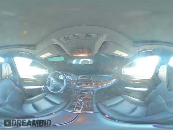 2013 BMW 7 Series 740Li with VIN WBAYE4C51DDW22542, listed as a Copart auction lot 66665525 with 103,343 mi miles and Salvage title. Bid and sale history available at DreamBid. Image 14.