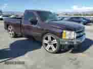 2008 Chevrolet Silverado 1500 Work Truck with VIN 1GCEC14C38Z187233, listed as a Copart auction lot 84241675 with 130,937 mi miles and Clean title. Bid and sale history available at DreamBid. Image 4.