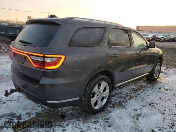 2014 Dodge Durango Limited with VIN 1C4SDJDT9EC345623, listed as a Copart auction lot 88675255 with 179,039 mi miles and Salvage title. Bid and sale history available at DreamBid. Image 3.