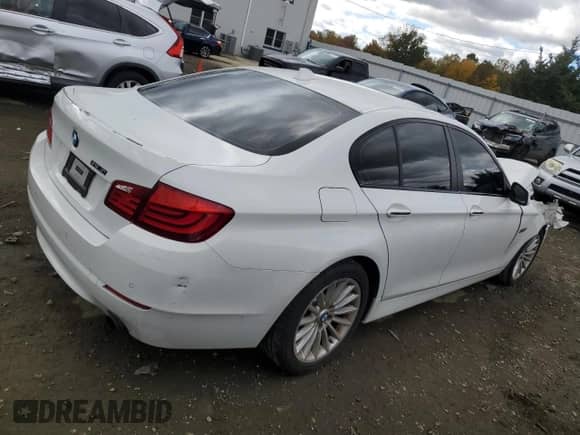 2012 BMW 5 Series 535i with VIN WBAFR7C51CC816523, listed as a Copart auction lot 82575805 with 79,400 mi miles and Salvage title. Bid and sale history available at DreamBid. Image 3.