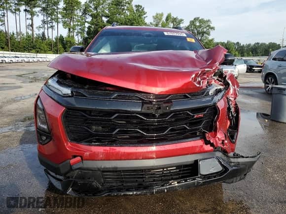 2025 Chevrolet Equinox FWD RS с VIN 3GNAXLEG8SL184270, выставлен на аукционе Copart как лот 68077965 с пробегом 8 529 миль миль и Списание • Salvage title. История ставок и продаж доступна на DreamBid. Изображение 5.