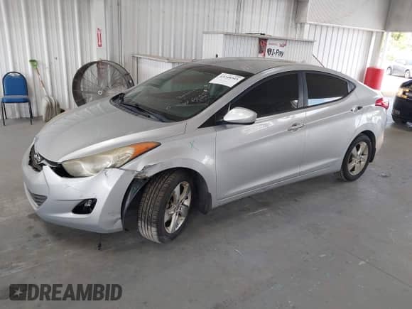 2013 Hyundai Elantra GLS with VIN 5NPDH4AE9DH194788, listed as a IAAI auction lot 43248945 with 153,770 mi miles and . Bid and sale history available at DreamBid. Image 2.