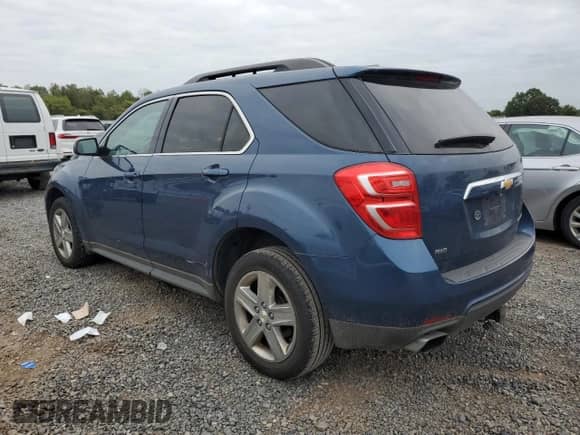 2016 Chevrolet Equinox LT with VIN 2GNFLFE34G6240894, listed as a Copart auction lot 81709165 with 84,769 mi miles and Salvage title. Bid and sale history available at DreamBid. Image 2.