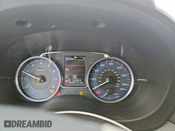 2016 Subaru Impreza Limited z VIN JF1GJAK61GH005633, wystawiony jako Copart lot #59869715 z przebiegiem 89 972 mil mil oraz Czysty tytuł • Clean title. Historia ofert i sprzedaży dostępna na DreamBid. Obrazek 9.