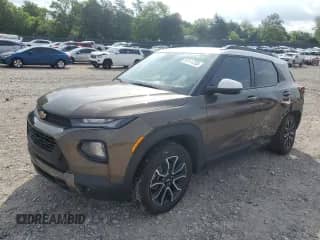 2021 Chevrolet TrailBlazer ACTIV с VIN KL79MVSL4MB176945, выставлен на аукционе Copart как лот 57577255 с пробегом 187 897 миль миль и Списание • Salvage title. История ставок и продаж доступна на DreamBid. Изображение 1.