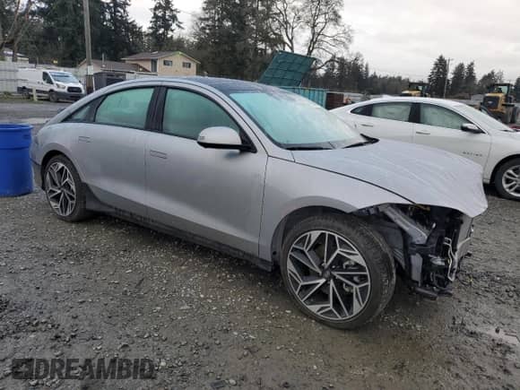 2023 Hyundai Ioniq 6 Limited z VIN KMHM54AC8PA026011, wystawiony jako Copart lot #51055405 z przebiegiem 13 437 mil mil oraz Szkoda całkowita • Salvage title. Historia ofert i sprzedaży dostępna na DreamBid. Obrazek 4.