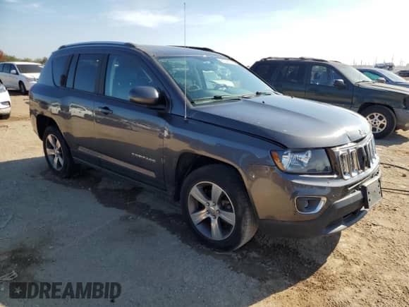 2017 Jeep Compass High Altitude с VIN 1C4NJCEB0HD189400, выставлен на аукционе Copart как лот 81096305 с пробегом 47 235 миль миль и Списание • Salvage title. История ставок и продаж доступна на DreamBid. Изображение 4.