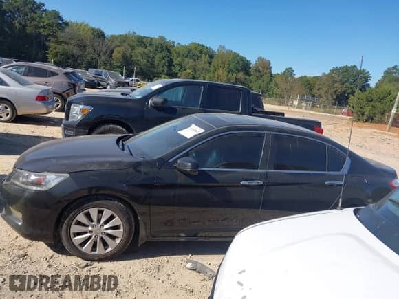 2014 Honda Accord EX-L with VIN 1HGCR2F81EA042224, listed as a IAAI auction lot 43349863 with 225,396 mi miles and . Bid and sale history available at DreamBid. Image 14.