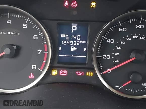 2016 Subaru Impreza with VIN JF1GJAA63GH014478, listed as a IAAI auction lot 43107017 with 124,932 mi miles and . Bid and sale history available at DreamBid. Image 15.