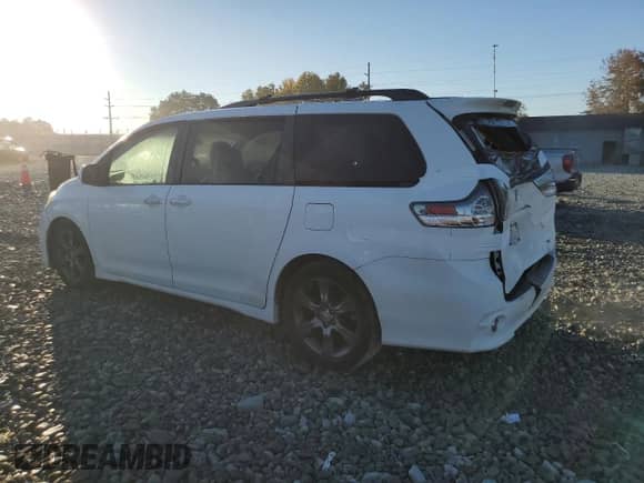 2015 Toyota Sienna SE Premium z VIN 5TDXK3DC6FS656191, wystawiony jako Copart lot #85597045 z przebiegiem 179 492 mil mil oraz Szkoda całkowita • Salvage title. Historia ofert i sprzedaży dostępna na DreamBid. Obrazek 2.