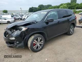 2017 Honda Pilot EX-L с VIN 5FNYF5H64HB012219, выставлен на аукционе Copart как лот 64954695 с пробегом 145 265 миль миль и Чистый • Clean title. История ставок и продаж доступна на DreamBid. Изображение 1.
