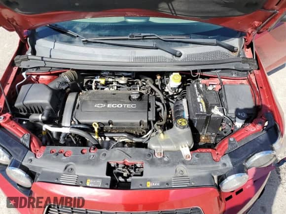 2016 Chevrolet Sonic LT z VIN 1G1JC5SG4G4149638, wystawiony jako Copart lot #85679665 z przebiegiem 98 946 mil mil oraz Szkoda całkowita • Salvage title. Historia ofert i sprzedaży dostępna na DreamBid. Obrazek 11.