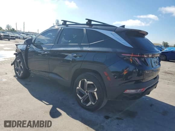 2022 Hyundai Tucson SEL Convenience with VIN KM8JFCA15NU051940, listed as a Copart auction lot 80375005 with 53,213 mi miles and Non repairable. Bid and sale history available at DreamBid. Image 2.