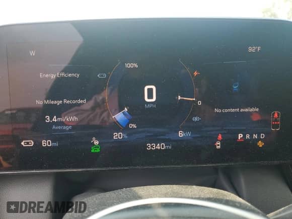 2025 Chevrolet Equinox EV RS с VIN 3GN7DSRR7SS113544, выставлен на аукционе Copart как лот 69694075 с пробегом 3 340 миль миль и Списание • Salvage title. История ставок и продаж доступна на DreamBid. Изображение 9.