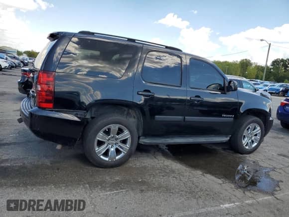 2007 Chevrolet Tahoe LS with VIN 1GNFC13J17J149282, listed as a Copart auction lot 71230565 with Not provided miles and Salvage title. Bid and sale history available at DreamBid. Image 3.