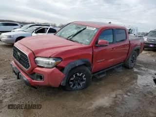 2018 Toyota Tacoma SR with VIN 3TMCZ5AN7JM126509, listed as a Copart auction lot 45883395 with 94,036 mi miles and Salvage title. Bid and sale history available at DreamBid. Image 1.