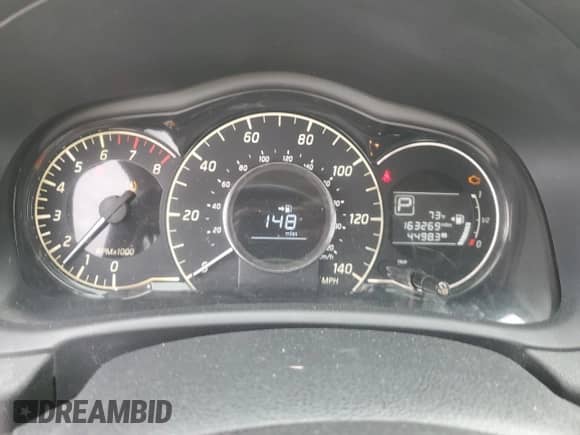 2016 Nissan Note S with VIN 3N1CE2CPXGL357625, listed as a Copart auction lot 70021945 with 163,269 mi miles and Clean title. Bid and sale history available at DreamBid. Image 9.