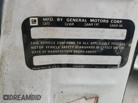 1981 Chevrolet El Camino with VIN 1GCCW80J2BD432782, listed as a Copart auction lot 41821285 with 24,296 mi miles and Salvage title. Bid and sale history available at DreamBid. Image 12.