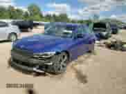 2021 BMW 3 Series 330i xDrive with VIN 3MW5R7J02M8B59615, listed as a Copart auction lot 71505885 with 17,045 mi miles and Salvage title. Bid and sale history available at DreamBid. Image 14.