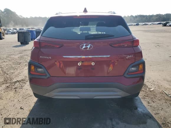 2021 Hyundai Kona Limited с VIN KM8K33A53MU604812, выставлен на аукционе Copart как лот 80782745 с пробегом 39 916 миль миль и Списание • Salvage title. История ставок и продаж доступна на DreamBid. Изображение 6.