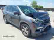 2017 Honda Pilot EX-L with VIN 5FNYF5H58HB027491, listed as a IAAI auction lot 43356758 with 124,805 mi miles and . Bid and sale history available at DreamBid. Image 1.