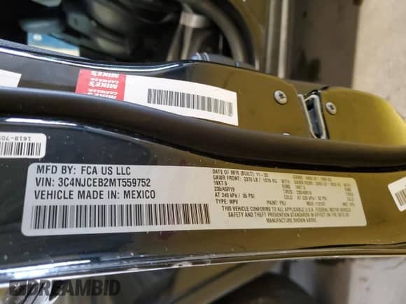 2021 Jeep Compass 80th Anniversary with VIN 3C4NJCEB2MT559752, listed as a Copart auction lot 80505825 with 81,957 mi miles and Clean title. Bid and sale history available at DreamBid. Image 13.