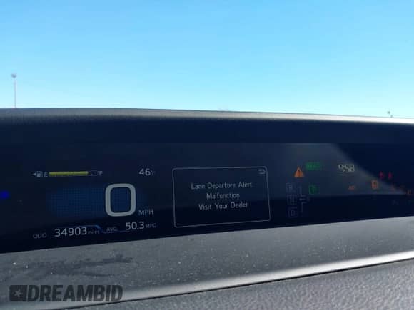 2017 Toyota Prius Two z VIN JTDKARFU5H3543052, wystawiony jako IAAI lot #41348624 z przebiegiem 34 903 mil mil oraz . Historia ofert i sprzedaży dostępna na DreamBid. Obrazek 7.