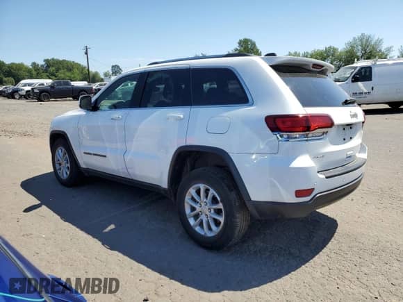 2021 Jeep Grand Cherokee Laredo E with VIN 1C4RJFAG2MC839560, listed as a Copart auction lot 66520265 with 33,127 mi miles and Salvage title. Bid and sale history available at DreamBid. Image 2.