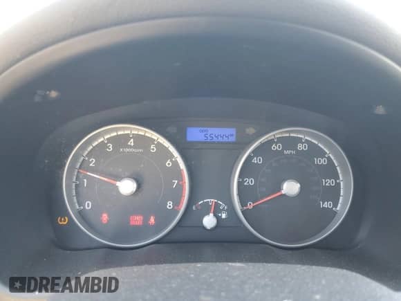 2010 Hyundai Accent GS z VIN KMHCM3AC8AU175128, wystawiony jako Copart lot #48041105 z przebiegiem 55 444 mil mil oraz Szkoda całkowita • Salvage title. Historia ofert i sprzedaży dostępna na DreamBid. Obrazek 9.