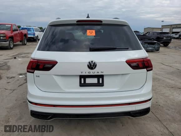 2024 Volkswagen Tiguan SE R-Line Black с VIN 3VVCB7AX6RM011544, выставлен на аукционе Copart как лот 55614155 с пробегом 23 906 миль миль и Списание • Salvage title. История ставок и продаж доступна на DreamBid. Изображение 6.