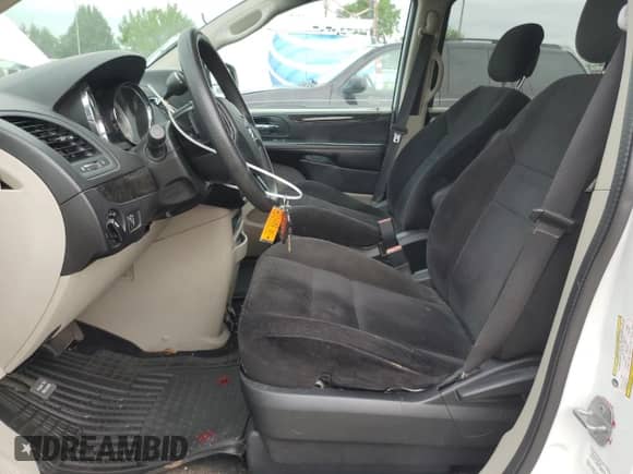 2014 Dodge Grand Caravan SE 30th Anniversary with VIN 2C4RDGBG1ER347963, listed as a Copart auction lot 66684435 with 115,373 mi miles and Salvage title. Bid and sale history available at DreamBid. Image 7.