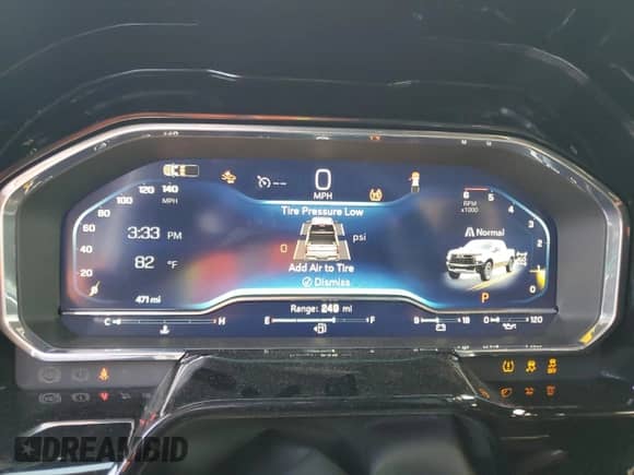 2025 Chevrolet Silverado 1500 z VIN 3GCUKHE88SG155418, wystawiony jako Copart lot #43241485 z przebiegiem 471 mil mil oraz Szkoda całkowita • Salvage title. Historia ofert i sprzedaży dostępna na DreamBid. Obrazek 9.