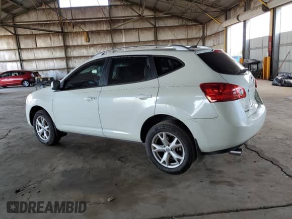 2009 Nissan Rogue S with VIN JN8AS58T19W047918, listed as a Copart auction lot 80275705 with 205,704 mi miles and Salvage title. Bid and sale history available at DreamBid. Image 2.
