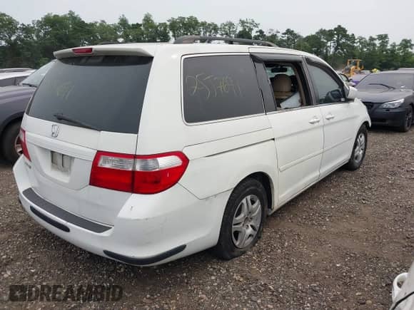 2007 Honda Odyssey EX-L с VIN 5FNRL38687B462567, выставлен на аукционе IAAI как лот 42895295 с пробегом Не указан миль и . История ставок и продаж доступна на DreamBid. Изображение 4.