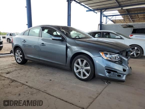 2016 Volvo S60 T5 Premier with VIN YV1612TK1G2394424, listed as a Copart auction lot 65703205 with 105,423 mi miles and Salvage title. Bid and sale history available at DreamBid. Image 4.