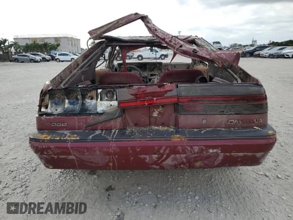 1988 Dodge Daytona with VIN 1B3CA44K0JG328039, listed as a Copart auction lot 80915124 with Not provided miles and Non repairable. Bid and sale history available at DreamBid. Image 6.