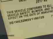 1997 Chevrolet Lumina LS with VIN 2G1WL52M5V1180725, listed as a IAAI auction lot 41329049 with 193,250 mi miles and . Bid and sale history available at DreamBid. Image 9.