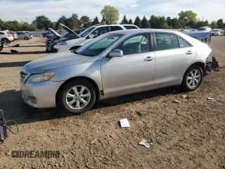 2011 Toyota Camry LE with VIN 4T1BF3EKXBU666616, listed as a Copart auction lot 84619525 with 116,796 mi miles and Salvage title. Bid and sale history available at DreamBid. Image 1.