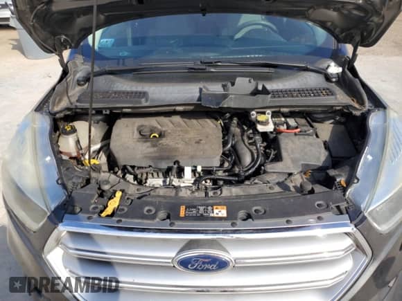 2017 Ford Escape SE with VIN 1FMCU9GD3HUC39198, listed as a Copart auction lot 45841435 with 150,550 mi miles and Clean title. Bid and sale history available at DreamBid. Image 12.