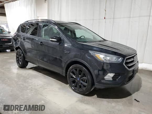 2017 Ford Escape Titanium с VIN 1FMCU9JD2HUD17267, выставлен на аукционе Copart как лот 86828485 с пробегом 72 989 миль миль и Списание • Salvage title. История ставок и продаж доступна на DreamBid. Изображение 4.