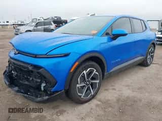 2025 Chevrolet Equinox EV LT с VIN 3GN7DLRP0SS201839, выставлен на аукционе IAAI как лот 42987356 с пробегом 1 556 миль миль и . История ставок и продаж доступна на DreamBid. Изображение 2.