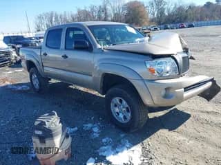 2005 Toyota Tacoma PreRunner with VIN 3TMJU62N25M006858, listed as a IAAI auction lot 41396494 with 236,357 mi miles and . Bid and sale history available at DreamBid. Image 1.