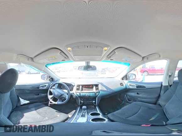 2016 Nissan Pathfinder S z VIN 5N1AR2MN4GC637263, wystawiony jako Copart lot #80962445 z przebiegiem 70 658 mil mil oraz Szkoda całkowita • Salvage title. Historia ofert i sprzedaży dostępna na DreamBid. Obrazek 16.