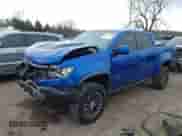 2018 Chevrolet Colorado 4WD ZR2 with VIN 1GCGTEEN7J1208489, listed as a IAAI auction lot 41314735 with 27,600 mi miles and . Bid and sale history available at DreamBid. Image 2.